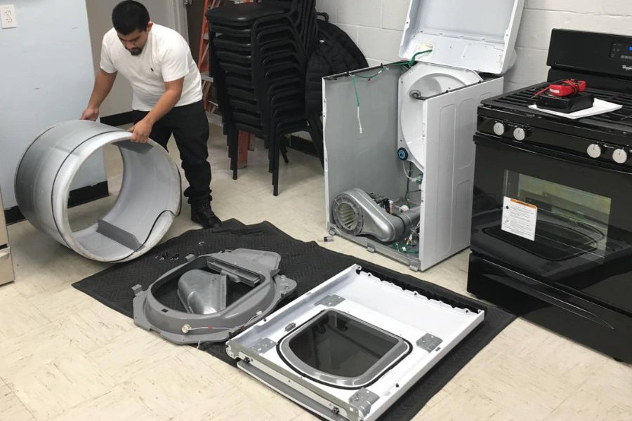 repair washing machine