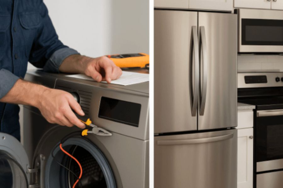 repair washing machine